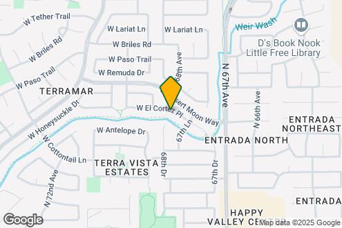 Map Image of the Property - 6821 W El Cortez Pl