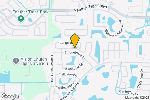 Map Image of the Property - 12723 Longcrest Dr