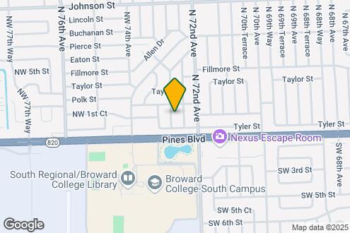 Map Image of the Property - 131 NW 72nd Way