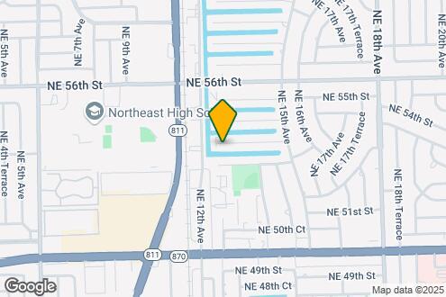 Map Image of the Property - 1412 NE 53rd Ct