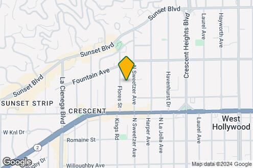 Map Image of the Property - 1230-1232 N Flores St