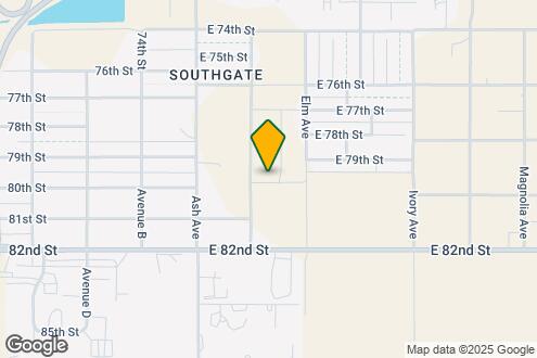 Map Image of the Property - 309 E 80th St