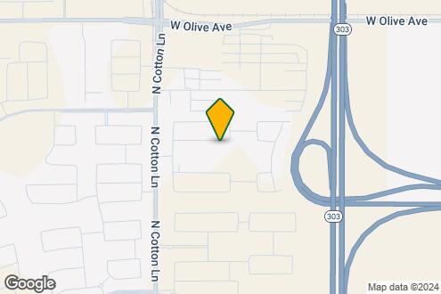 Map Image of the Property - 16943 W Diana Ave