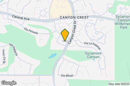 Map Image of the Property - The Cove at Canyon Crest