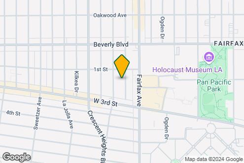 Map Image of the Property - 123 S Hayworth Ave