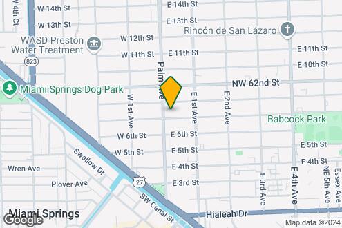 Map Image of the Property - Hialeah Apartments East 7th Street