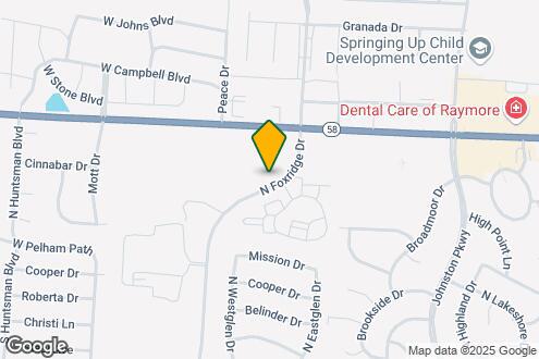 Map Image of the Property - Lofts at Fox Ridge