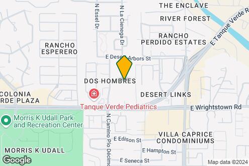 Map Image of the Property - Tanque Verde Apartments