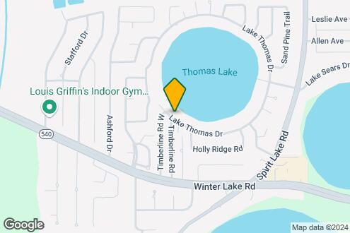 Map Image of the Property - 251 Lake Thomas Dr