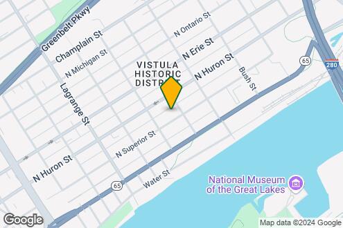 Map Image of the Property - 1227 N Superior St