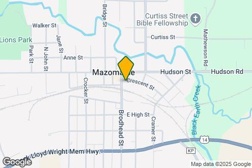 Map Image of the Property - Mazomanie Downtown Apartments