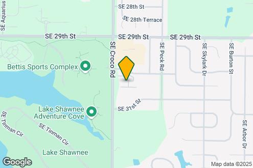 Map Image of the Property - Shawnee Lake Apartments