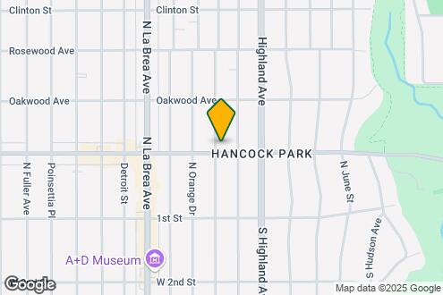 Map Image of the Property - 6715 Beverly Blvd