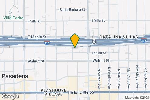 Map Image of the Property - Pasadena Gateway Villas Apartment Homes