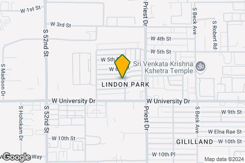 Map Image of the Property - 1503 W 7th St