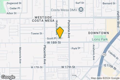 Map Image of the Property - Monte Sereno Apartments