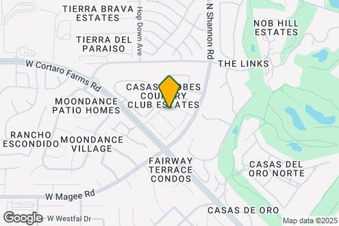 Map Image of the Property - Villa Cielo Cortaro