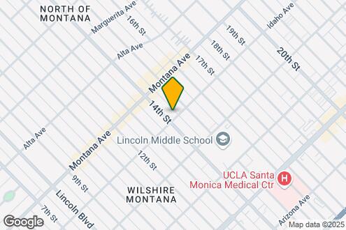 Imagen del Mapa de la Propiedad - 1401 Idaho Ave in Santa Monica - steps to ...