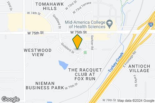 Map Image of the Property - Fox Run Apartments