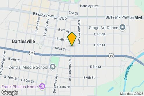 Map Image of the Property - Georgian Arms Apartments