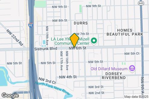 Map Image of the Property - 1536 NW 6th St