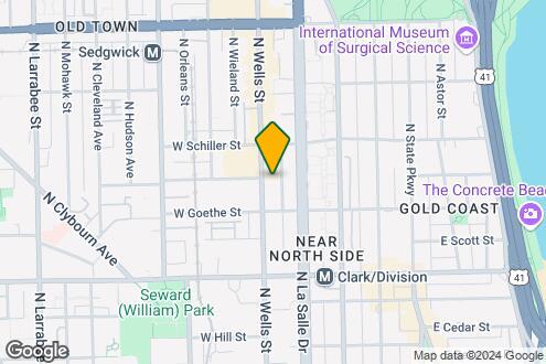 Map Image of the Property - 1325 N Wells St