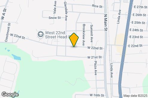 Map Image of the Property - 311 W 22nd St