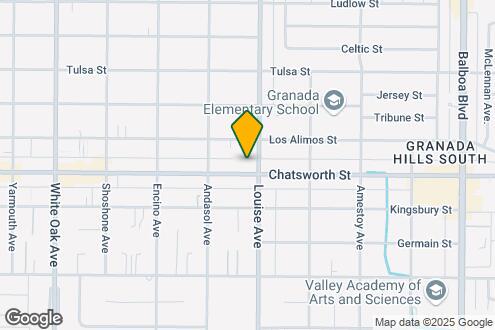 Map Image of the Property - 17311 Chatsworth St