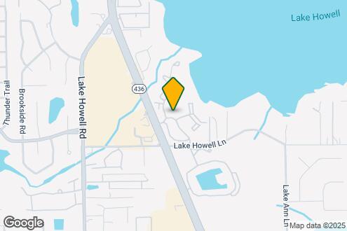 Map Image of the Property - Cortland Lake Howell