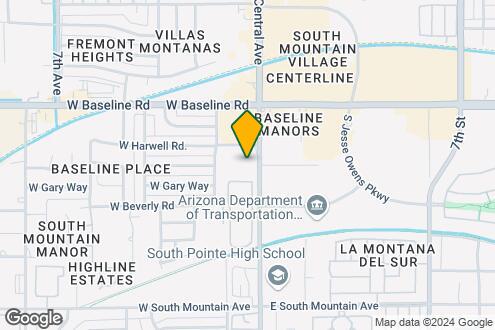 Imagen del Mapa de la Propiedad - Elevation Townhomes