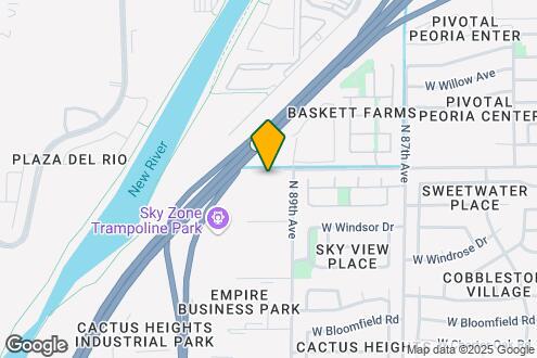 Map Image of the Property - Extended Stay America Select Suites Phoenix