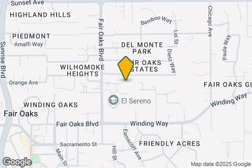 Map Image of the Property - Tahoe at Fair Oaks Apartments