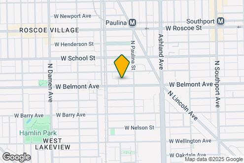 Map Image of the Property - 1724 W Belmont Ave