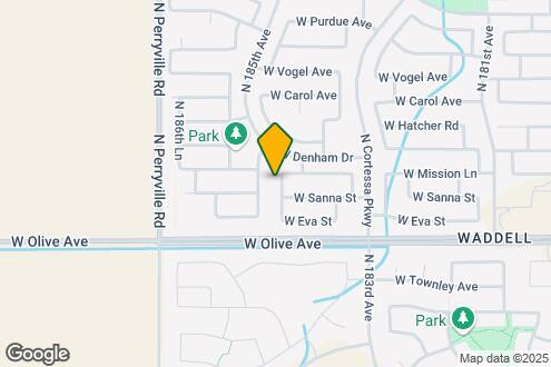 Map Image of the Property - 9224 N 184th Ln