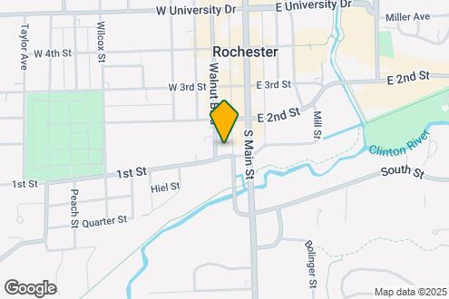 Imagen del Mapa de la Propiedad - First Street Lofts of Rochester