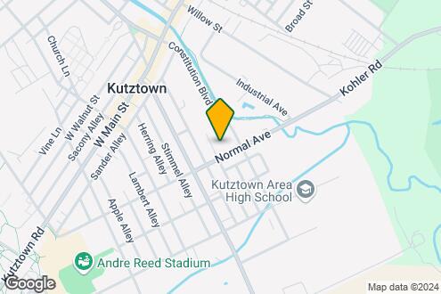 Imagen del Mapa de la Propiedad - Kutztown Gardens