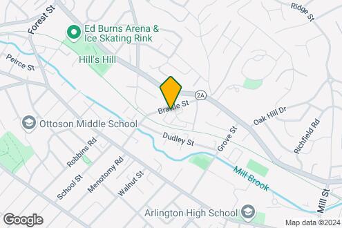 Map Image of the Property - Brattle Drive Apartments