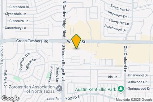 Map Image of the Property - Evergreen at Lewisville Senior Living