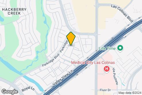 Map Image of the Property - Calloway at Las Colinas