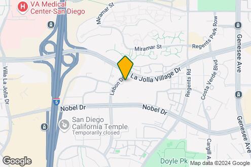 Map Image of the Property - La Jolla Palms Apartment Homes