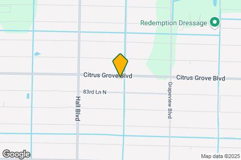 Map Image of the Property - 14754 Citrus Grove Blvd