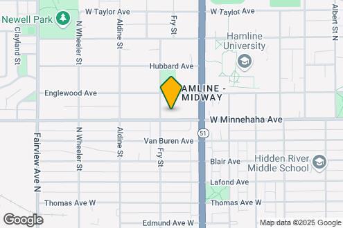 Map Image of the Property - Minnehaha Apartments