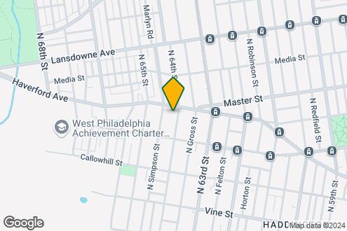 Map Image of the Property - 6400-10-6410 Haverford Ave