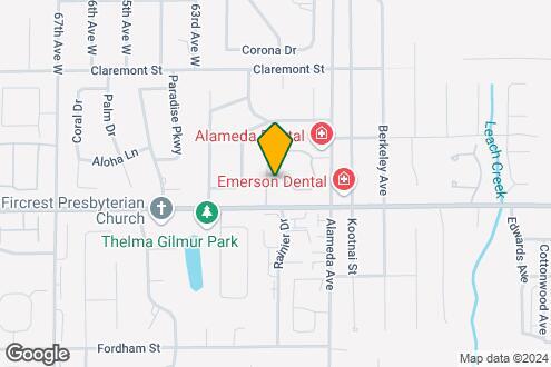 Map Image of the Property - Alameda West Apartments