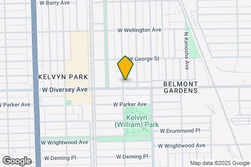 Map Image of the Property - 2807 N Kilbourn Ave