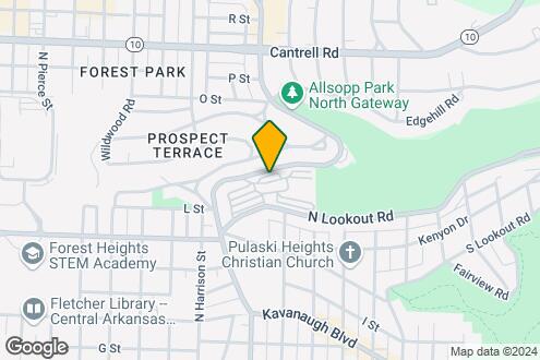 Map Image of the Property - Arbor Pointe at Hillcrest