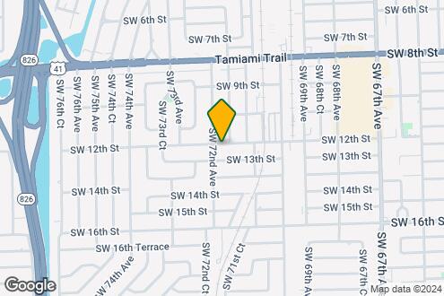 Map Image of the Property - 7176 SW 12th St