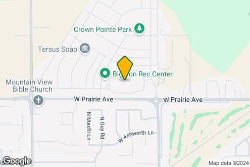 Map Image of the Property - Crown Pointe Apartments