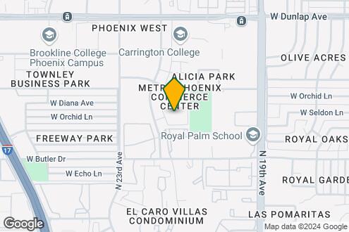 Map Image of the Property - Tesoro Apartments