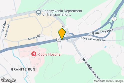 Map Image of the Property - 1016 W Baltimore Pike